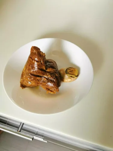 Jiaxing Style Zongzi 250g × 8 / Double Egg Yolk Pork, Dried Mustard Greens Pork & Double Chestnut Pork Zongzi - Breakfast photo review