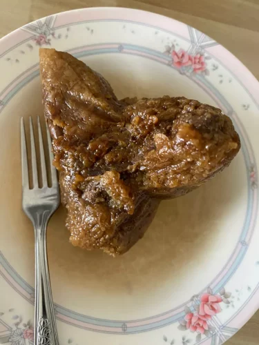 Jiaxing Style Zongzi 250g × 8 / Double Egg Yolk Pork, Dried Mustard Greens Pork & Double Chestnut Pork Zongzi - Breakfast photo review
